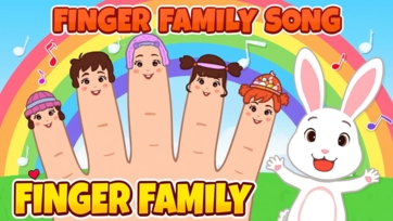 Finger Family Part 1 | Fun Nursery Rhymes by The Cute Bunnies