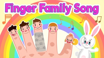 Finger Family Song Part 4 | The Cute Bunnies | Sister Finger Rhyme