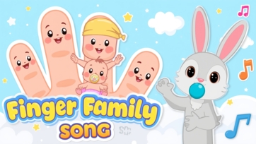 Finger Family Song Part 6 | All Fingers Together | The Cute Bunnie